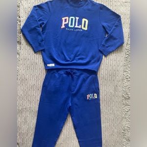 Polo Ralph Lauren RL fleece logo Sweatsuit